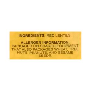 Ziyad - Beans Red Lentil - Case of 6 - 16 OZ