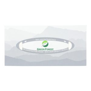 Green Forest - Facial Tissue White - Case of 25-175 Count