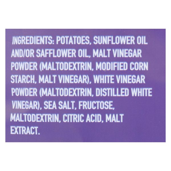 Boulder Canyon - Kettle Chips - Malt Vinegar and Sea Salt - Case of 12 - 5 oz. - Image 2