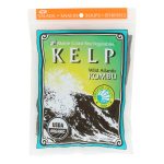 Maine Coast Organic Sea Vegetables - Kelp - Wild Atlantic Kombu - Whole Leaf - 2 oz