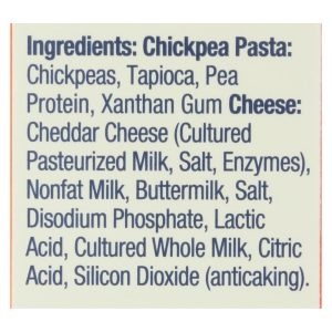 Banza - Chickpea Pasta Mac and Cheese - White Cheddar - Case of 6 - 5.5 oz.
