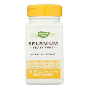 Nature's Way - Selenium - 200 mcg - 100 Capsules