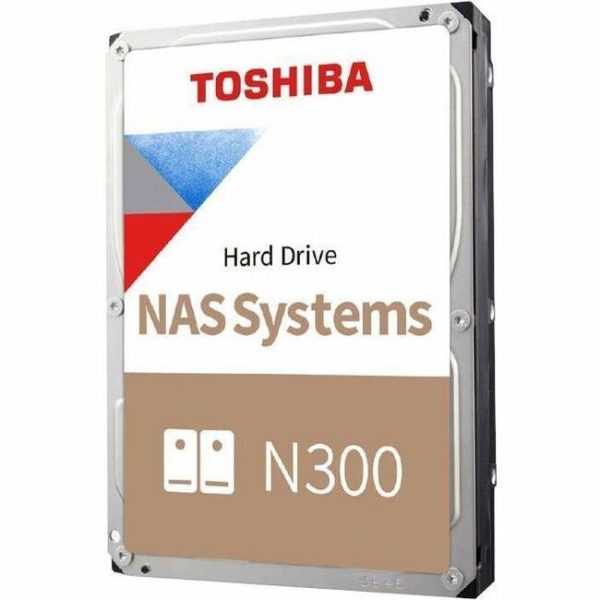 Toshiba N300 HDWG71AXZSTA 10 TB Hard Drive - 3.5" Internal - SATA (SATA/600) - Conventional Magnetic Recording (CMR) Method