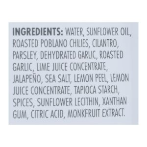 Kevin's Natural Foods - Sauce Cilantro Lime - Case of 12-7 OZ