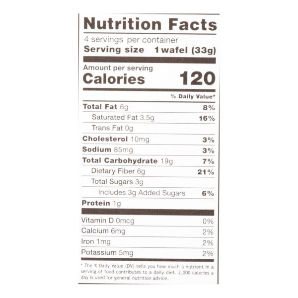 Rip Vanilla Wafels - Wafel Snkrddl Low Sugar 4pk - Case of 12-4.64 OZ - Image 3