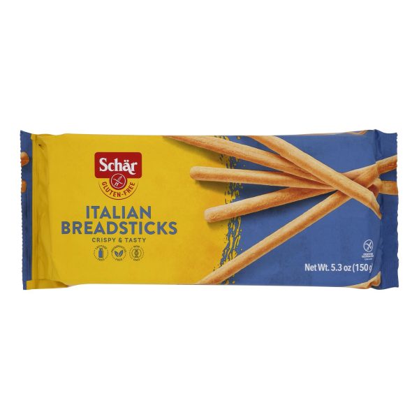 Schar Italian Breadsticks Gluten Free - Case of 10 - 5.3 oz. - Image 2