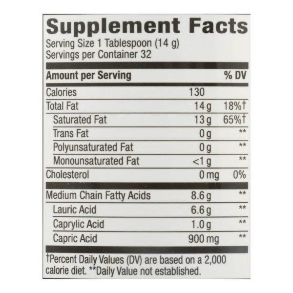 Nature's Way - EfaGold Coconut Oil - 16 fl oz