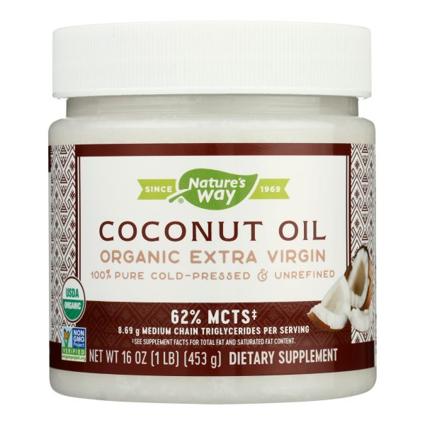 Nature's Way - EfaGold Coconut Oil - 16 fl oz - Image 2