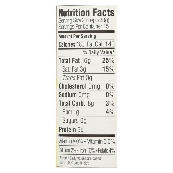 Woodstock Non-GMO Unsalted Smooth Cashew Butter - Case of 12 - 16 OZ - Image 2