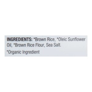 Lundberg Family Farms - Rice Cakes Mini Sea Salt - Case of 24 - 1 OZ
