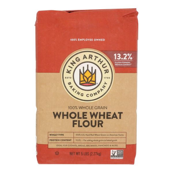 King Arthur Whole Wheat - Case of 8 - 5 - Image 2
