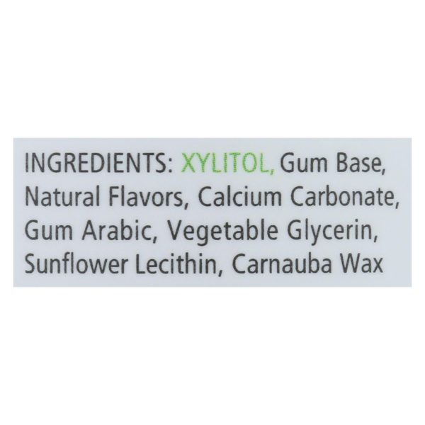 Spry Chewing Gum - Xylitol - Spearmint - 100 count - 1 each - Image 2
