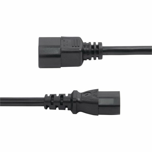 StarTech.com 1ft (0.3m) Power Extension Cord, IEC 60320 C14 to C13 PDU Power Cord, 10A 250V, 18AWG, UL Listed - Image 3