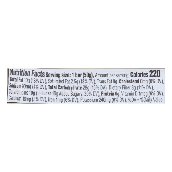 Bob's Red Mill - Bar Pnutbt Chocolate Ots - Case of 12 - 1.76 OZ