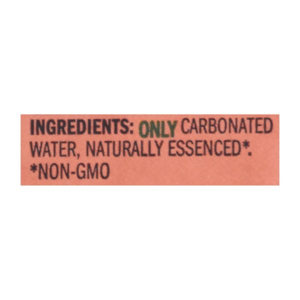 Lacroix Sparkling Water - Grapefruit - Case of 2 - 12 Fl oz. - Image 2