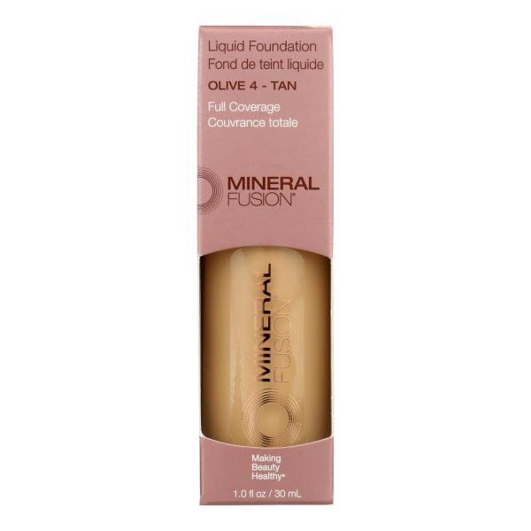 Mineral Fusion - Mkup Liquid Foundtn Olive 4 - 1 Each-1 FZ