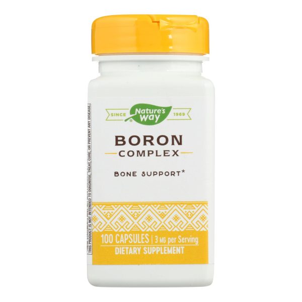 Nature's Way - Boron Complex - 100 Capsules - Image 2
