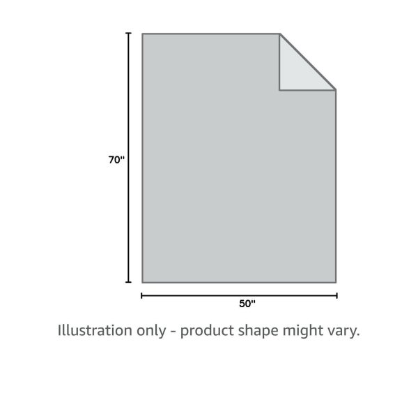 The Fine Living Co. 100% Cotton Waffle Weave Throw Blanket   Lightweight Soft and Breathable Throw Blanket for All Season  Skin Friendly Blanket for Couch Bed Sofa  50”x70” inches Mineral Gray - Image 7