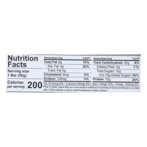 Nugo Nutrition Bar - Nugo Dark - Chocolate Coconut - 1.76 oz - 1 Case - Image 2