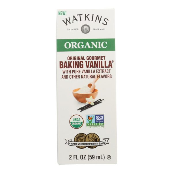 Watkins - Vanilla Extract Bking - Case of 12-2 OZ