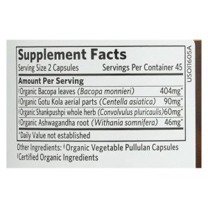 Organic India Usa Whole Herb Supplement  - 1 Each - 90 VCAP