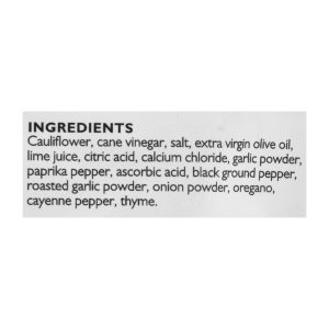 Poshi - Cauliflower Salt Black Pepper - Case of 10-1.58 OZ