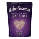 Wholesome Sweeteners Sugar - Organic - Turbinado - Raw Cane - 64 oz - case of 6