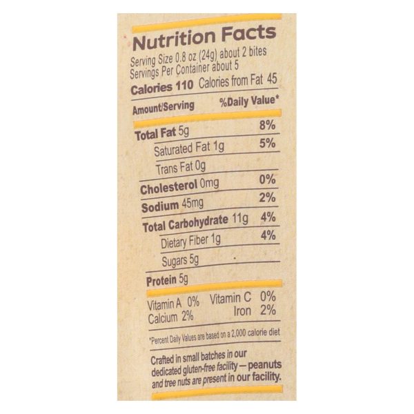 The Gfb - Bites Peanut Butter Gluten Free - Case of 6 - 4 OZ - Image 2