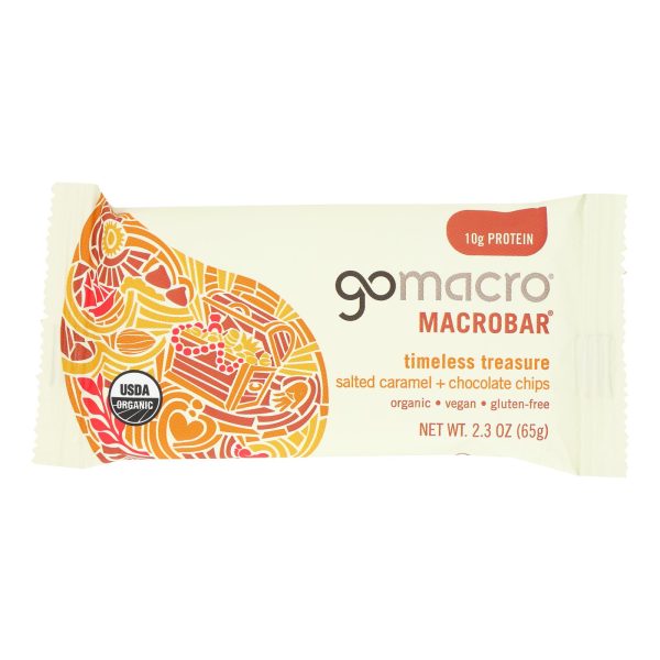 Gomacro - Bar Saltd Caramel Cchip - Case of 12-2.3 OZ - Image 3