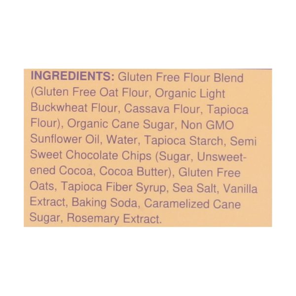 Partake Foods Sprouted Grain Chocolate Chip Mini Cookies - Case of 6 - 5.5 OZ - Image 3