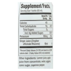 Ginger People - Ginger Shot Rescue Lemon Cynn - Case of 12 - 2 FZ