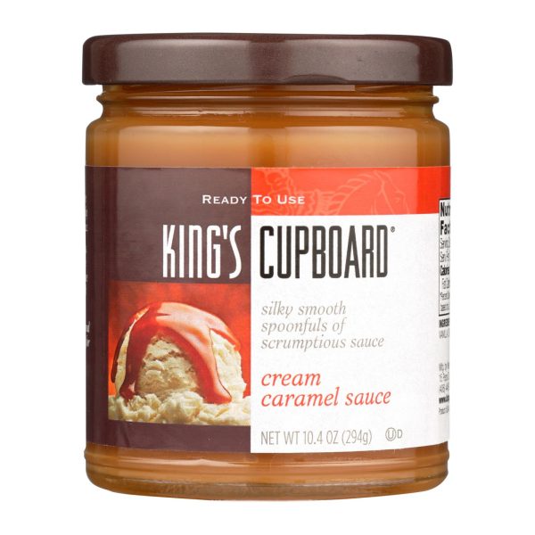 The King's Cupboard Cream - Caramel Sauce - Case of 12 - 10.4 oz. - Image 3