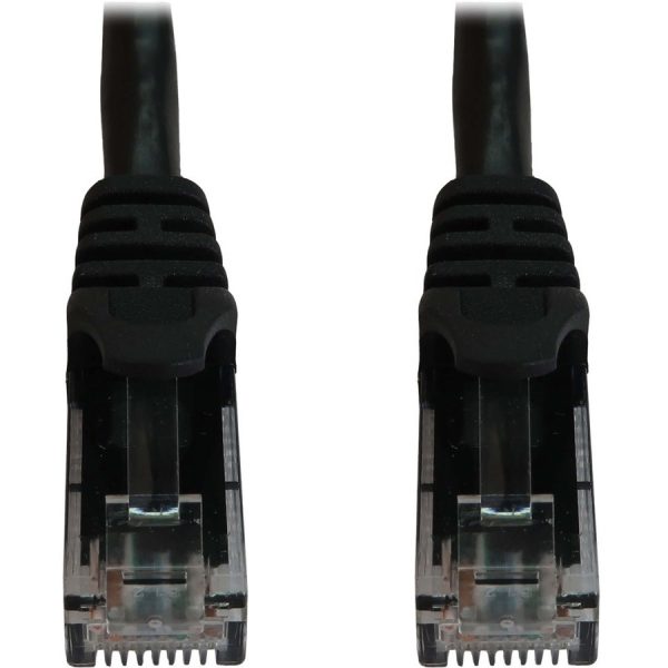 Eaton Tripp Lite Series Cat6a 10G Snagless Molded UTP Ethernet Cable (RJ45 M/M), PoE, Black, 100 ft. (30.5 m) - Image 2