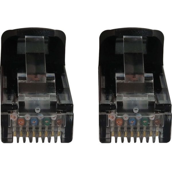 Eaton Tripp Lite Series Cat6a 10G Snagless Molded UTP Ethernet Cable (RJ45 M/M), PoE, Black, 100 ft. (30.5 m) - Image 4