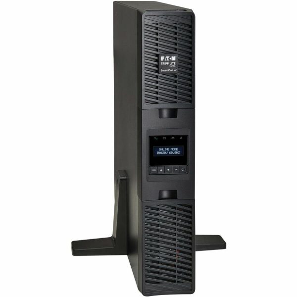Eaton Tripp Lite Series SmartOnline 750VA 675W 120V Double-Conversion Sine Wave UPS - 8 Outlets, Extended Run, Network Card Option, LCD, USB, DB9, 2U Rack/Tower - Image 3