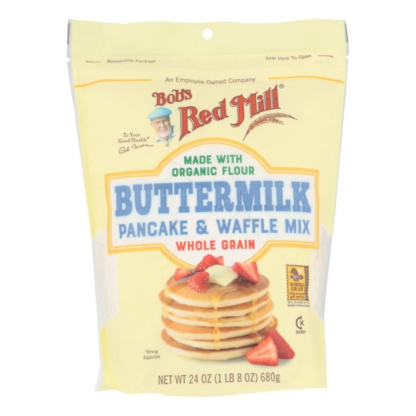 Bob's Red Mill - Pancake/waffle Btrmlk - Case of 4 - 24 OZ - Image 3