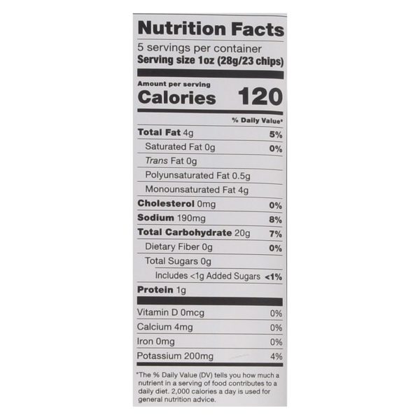 Popchips Potato Chip - Sea Salt - Case of 12 - 5 oz - Image 3