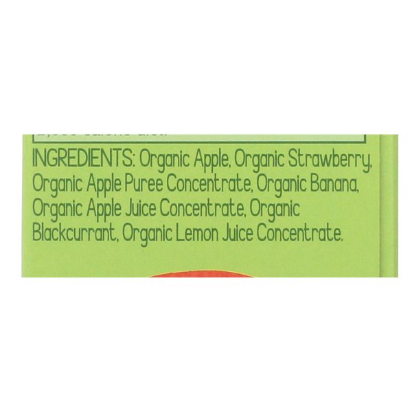 GoGo Squeeze Applesauce - Apple strawberry - Case of 12 - 3.2 oz. - Image 3
