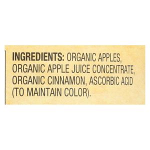 Santa Cruz Organic Apple Sauce - Cinnamon - Case of 12 - 23 oz.