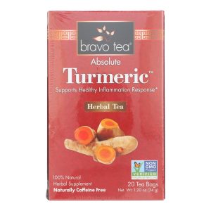 Bravo Teas and Herbs - Tea - Absolute Tumeric - 20 Bag