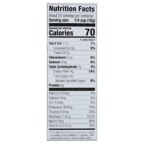 Frontier Herb Yeast Nutritional Mini Flakes - Single Bulk Item - 1LB