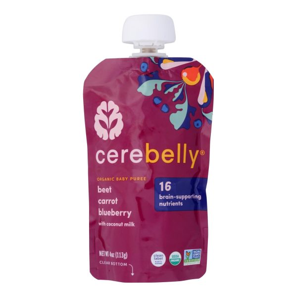 Cerebelly - Puree Beet Cart Bluby - Case of 6-4 OZ - Image 3