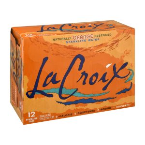 Lacroix Sparkling Water - Orange - Case of 2 - 12/12 fl oz