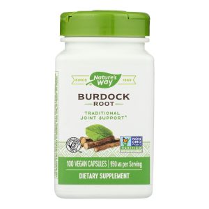 Nature's Way - Burdock Root - 100 Capsules