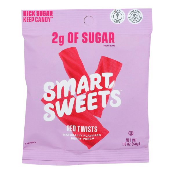 Smartsweets - Red Twists Berry Punch - Case of 12-1.8 OZ - Image 2