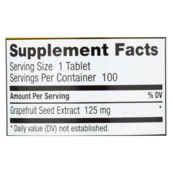 Nutribiotic - Supp Grapefruit Seed Extrct 125 - 1 Each 1-100 CT