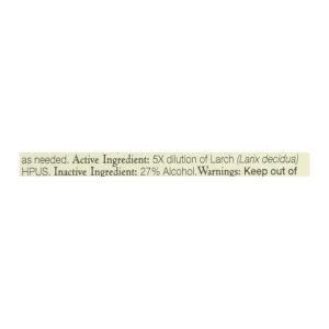 Bach Flower Remedies Essence Larch - 0.7 fl oz