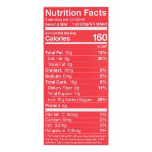 Endangered Species Natural Chocolate Bars - Dark Chocolate - 60 Percent Cocoa - Cinnamon Cayenne and Cherries - 3 oz Bars - Case of 12