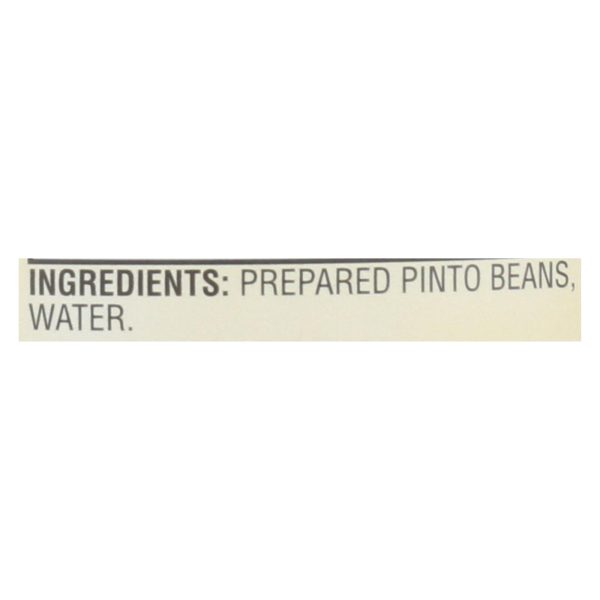Kuner - Pinto Beans - No Salt Added - Case of 12 - 15 oz. - Image 3