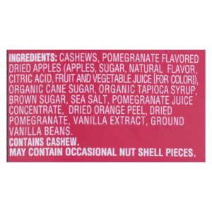 Sahale Snacks Cashews Glazed Nuts - Pomegranate and Vanilla - Case of 6 - 4 oz.